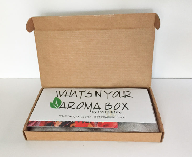 aroma box by herb stop the organizer september 2018 box inside