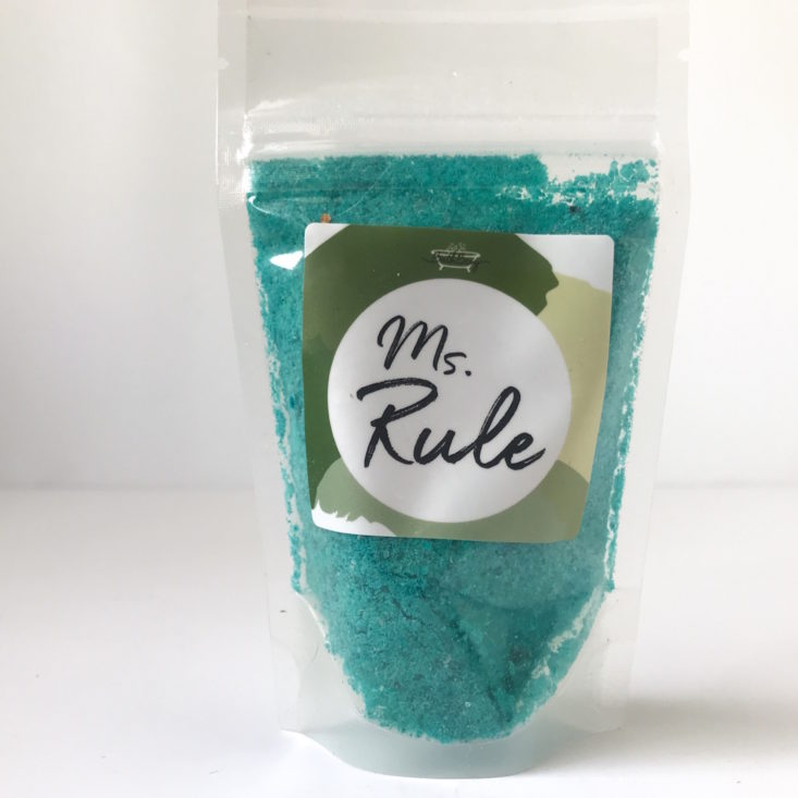 Ms. Rule Bubble Salt by Bath Bevy
