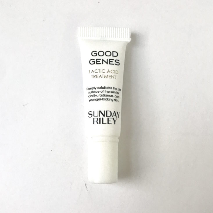 Birchbox Sunday Riley Discovery Kit Review - Good Genes All-in-One Lactic Acid Treatment Top