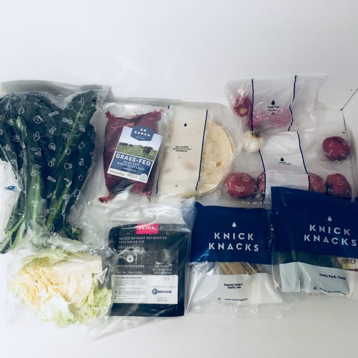 Blue Apron Subscription Box Review November 2018 - All Products Top