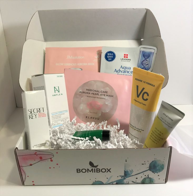 BomiBox October 2018 - Box With All Products