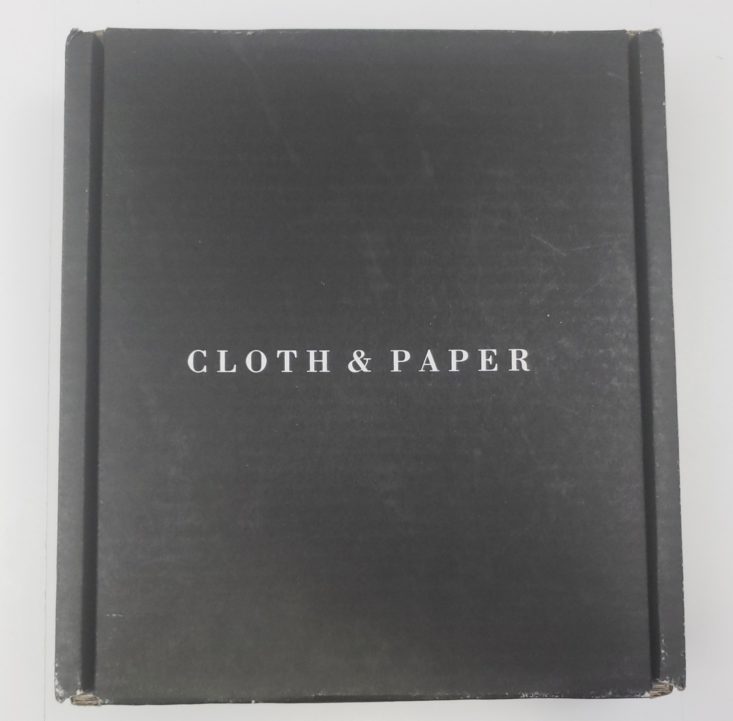 Cloth & Paper October 2018 - Box Review Top