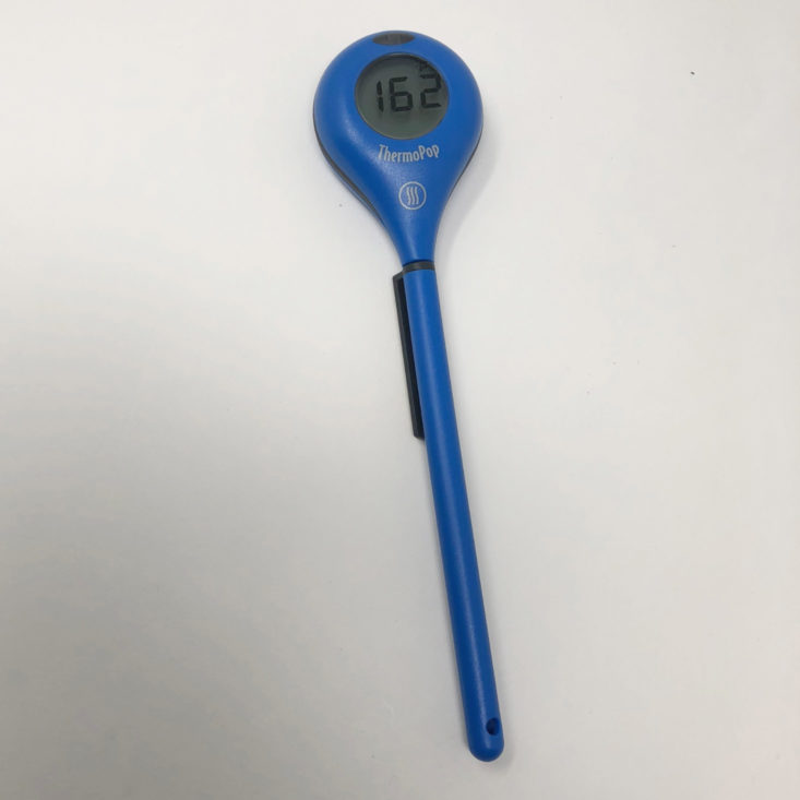 CrateChef OctoberNovember Review 2018 - ThermoWorks ThermoPop Kitchen Thermometer 1