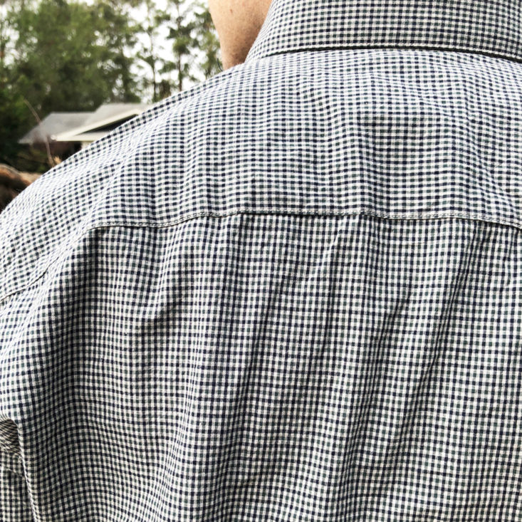 shirt fabric detail