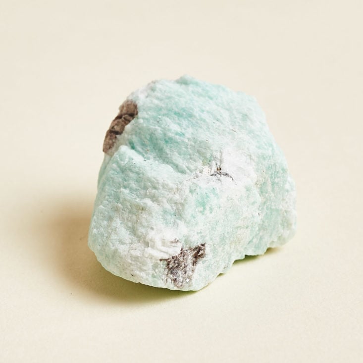 moonbox November 2018 amazonite side view