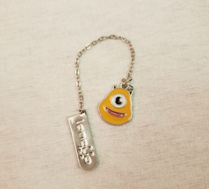 IN YOUR CASE NOVEMBER 2018 REVIEW - Monster Bookmark Chain 1 Top