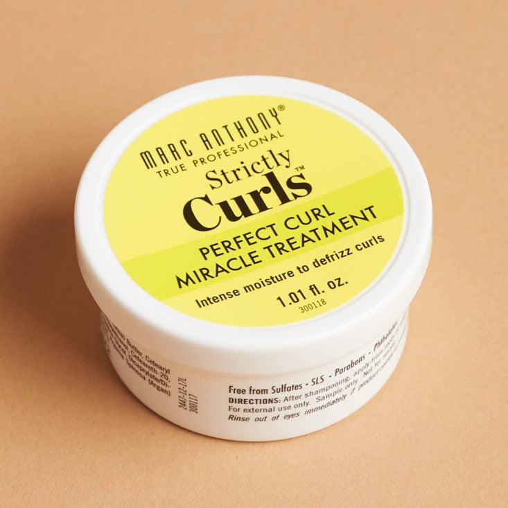 ipsy november strictly curls product