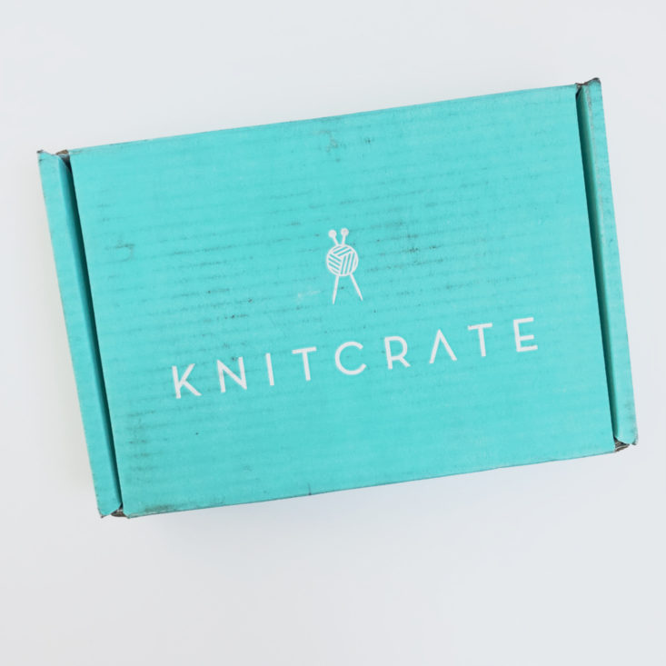 Knitcrate Sock Yarn Subscription Review November 2018 - Closed Box Top