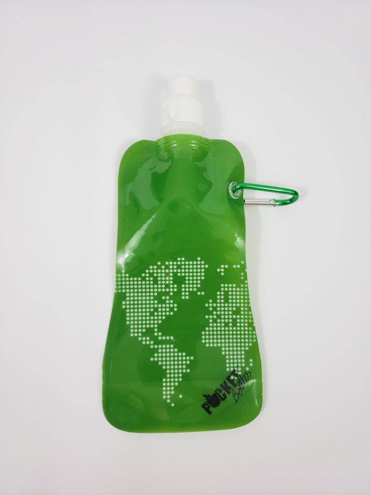 MINI MYSTERY BOX OF AWESOME November 2018 - Pocket Bottles Water Bottle 2 Top