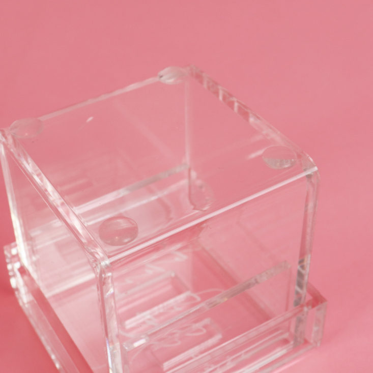 acrylic ring box bottom