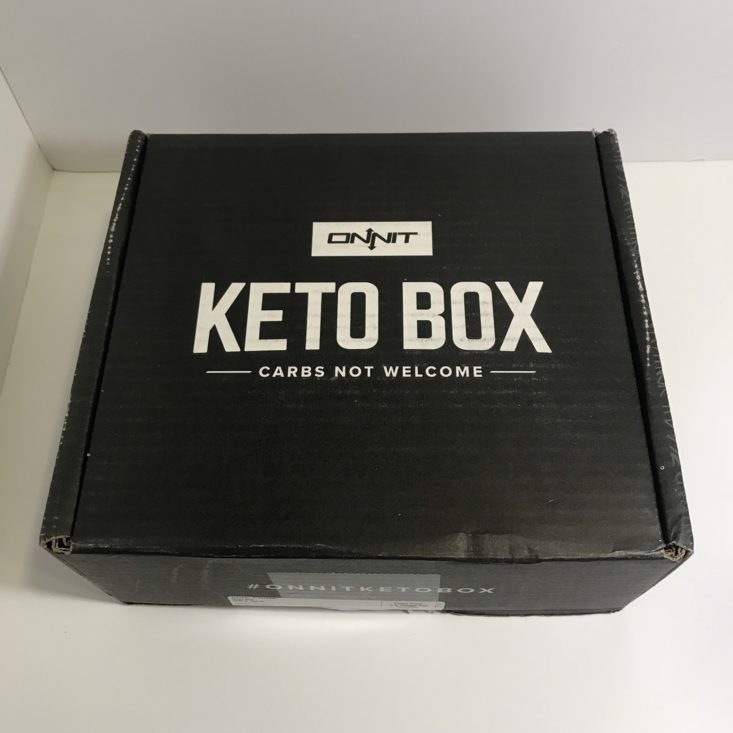 Onnit Keto Box November 2018 - Closed Box