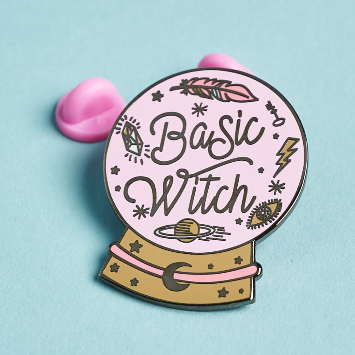 Quirky Crate basic witch pin