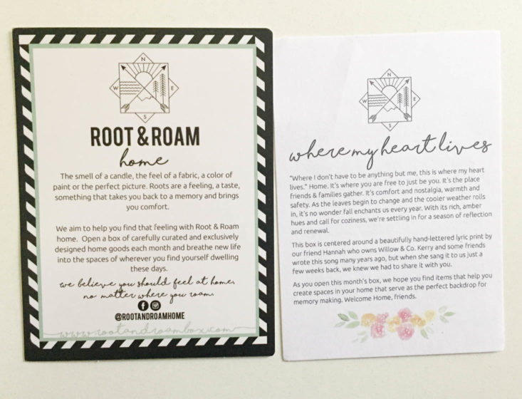 Root And Roam Home November 2018 - Booklet