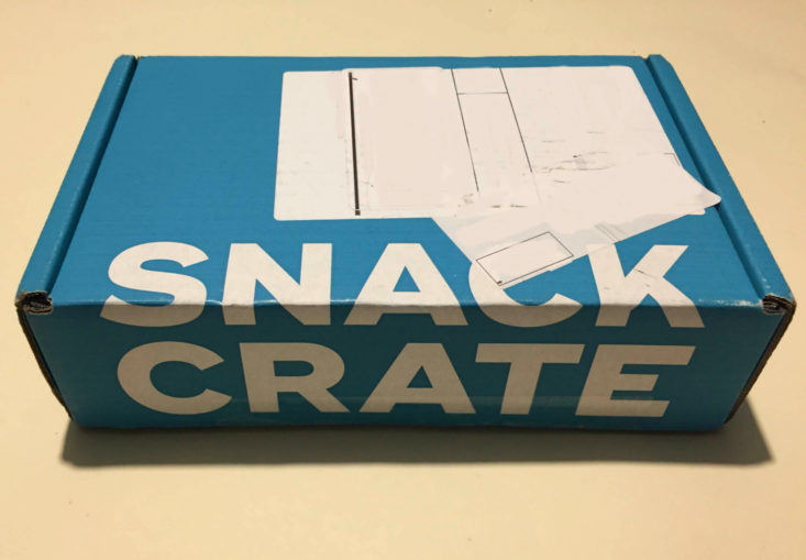 Snack Crate Canada September 2018 - Box Itself