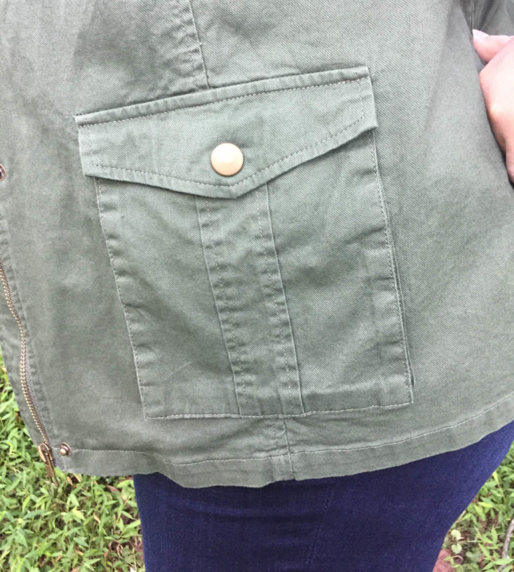 Stitch Fix Plus November 2018 - Vest Side Closer