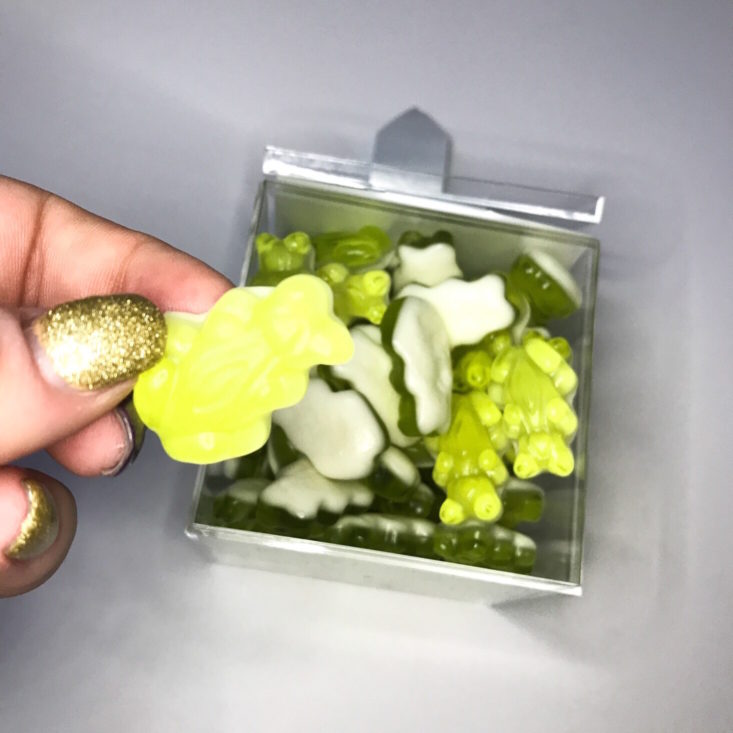 Sugarfina Trick Box - Apple Frogs, Large Candy Cube Open Top