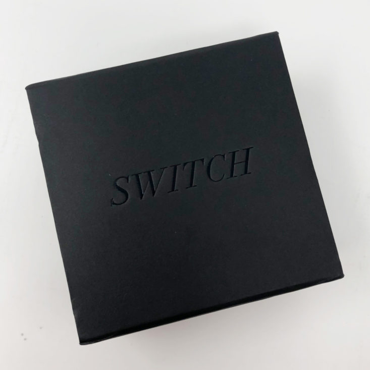 Switch Designer Jewelry Rental November 2018 - Box Review Top