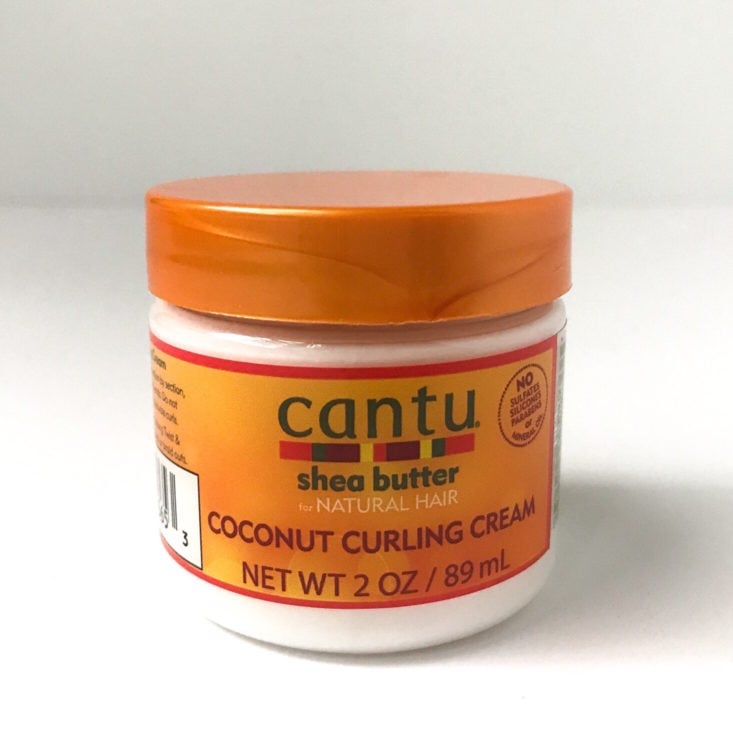 Target Glam To Go Holiday 2018 - Cantu Coconut Curling Cream Front