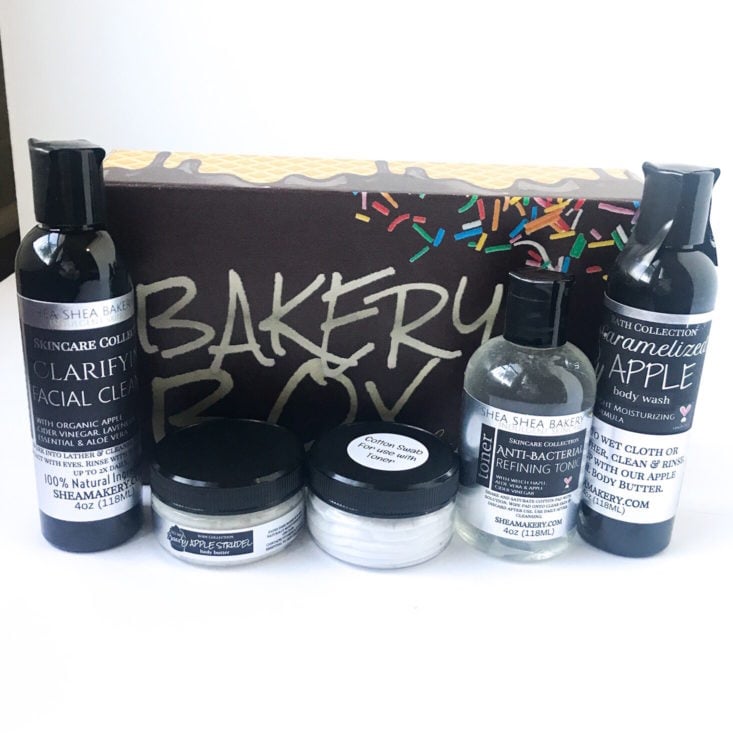 The Bakery Box October 2018 - All Products Front