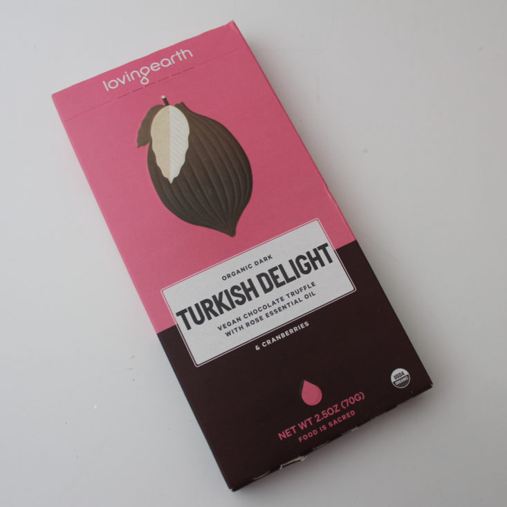 Vegan Cuts Chocolate November 2018 - Turkish 1