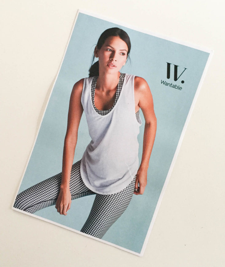 Wantable Fitness Edit November 2018 - Booklet