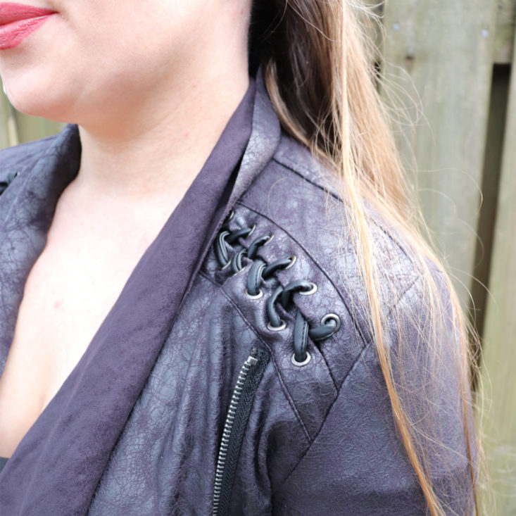 jacket braided detail