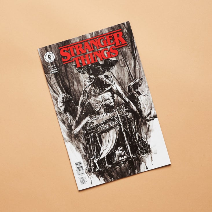 Zbox Review November 2018 - Stranger Things Comic Front