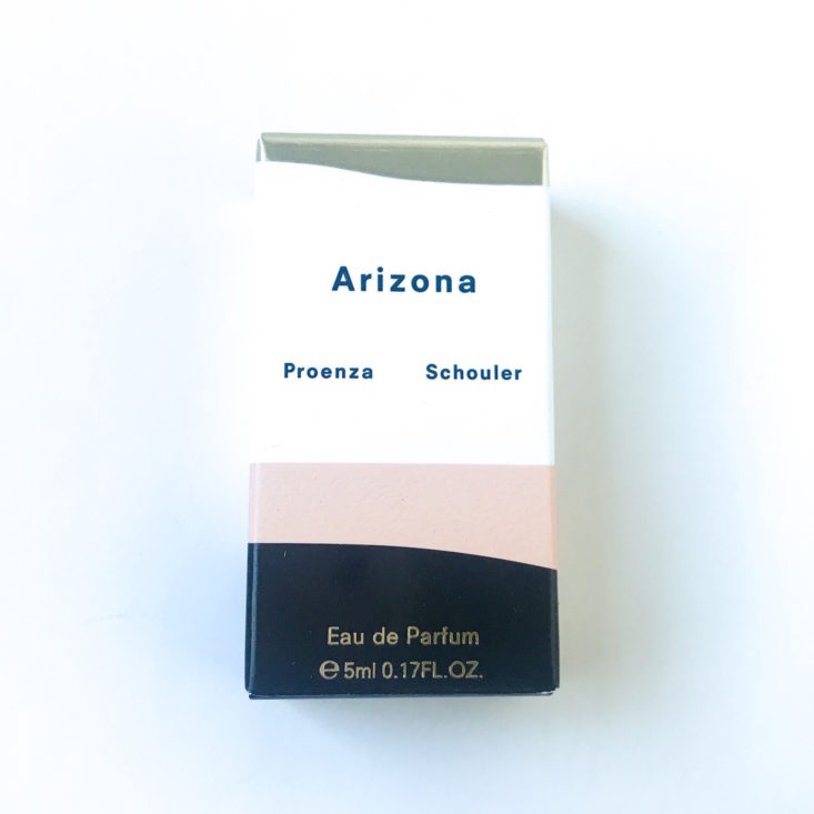 Birchbox Fragrance - Arizona 5ml Box Top