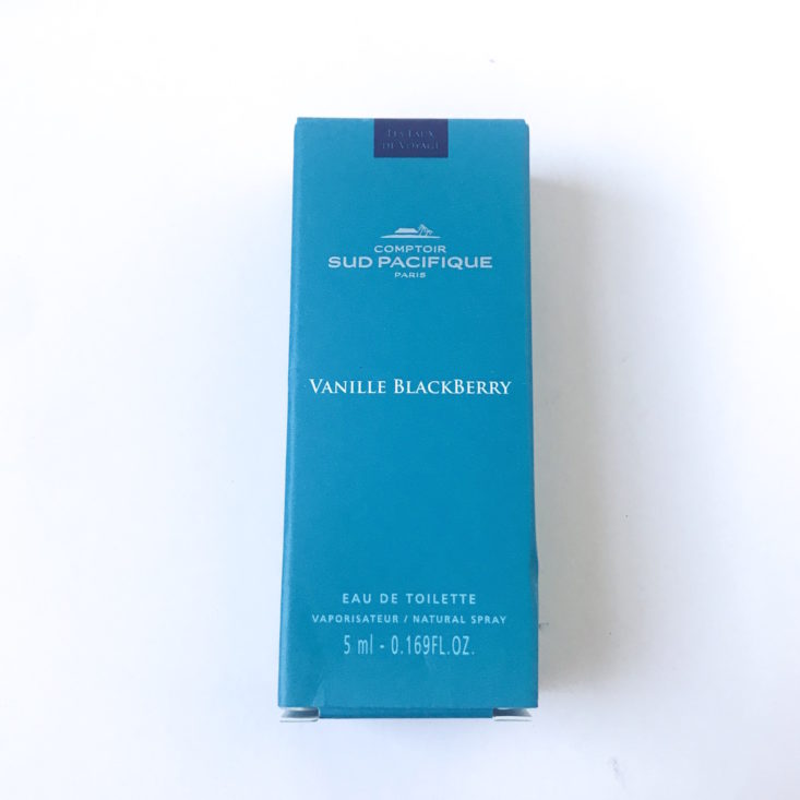 Birchbox Fragrance - Vanille Blackberry 5ml Box Top