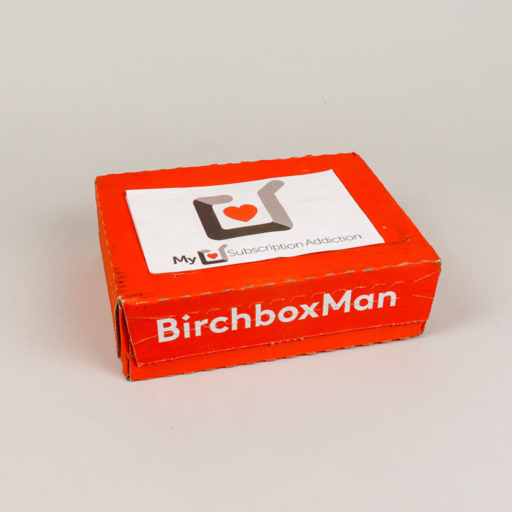 BirchboxMan shipping box