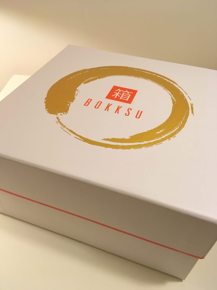 Bokksu December 2018 - Box Closed