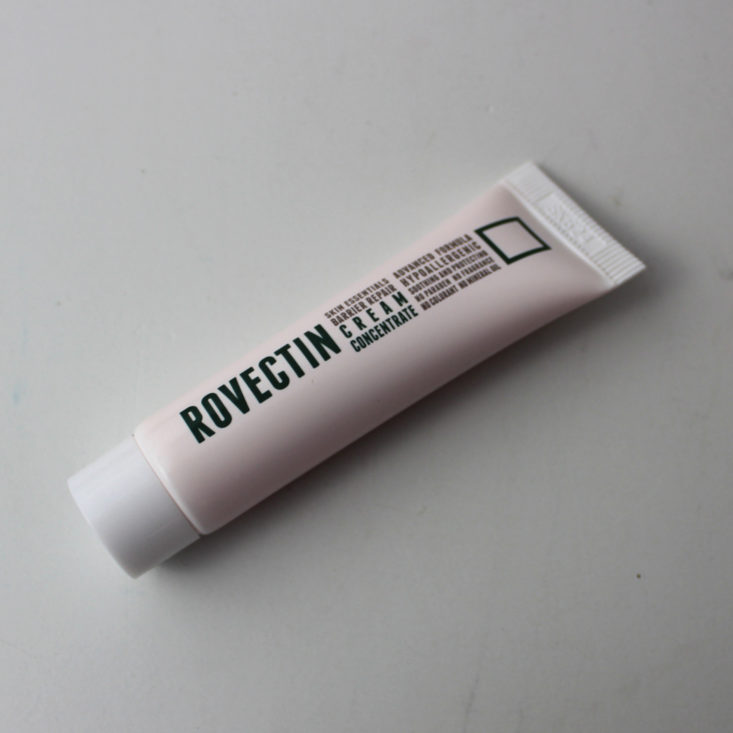 Bomibag November 2018 Review - Rovectin Skin Essentials Barrier Repair Cream Concentrate Top