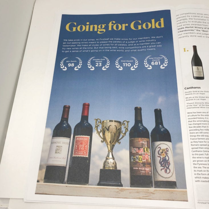 Firstleaf Wine December 2018 - Firstleaf Newsletter Open Top 5