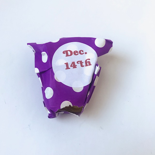 Fortune Cookie Soap Advent Box December 2018 - OCD 1