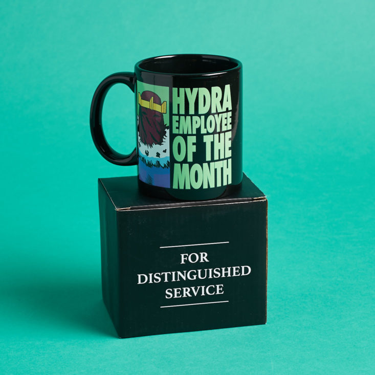 Marvel Gear and Goods December 2018 - Hydra Employee Of The Month Mug 1