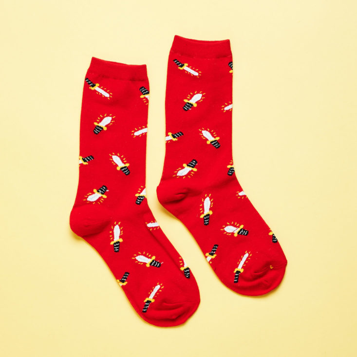 Quirky Crate dnd socks