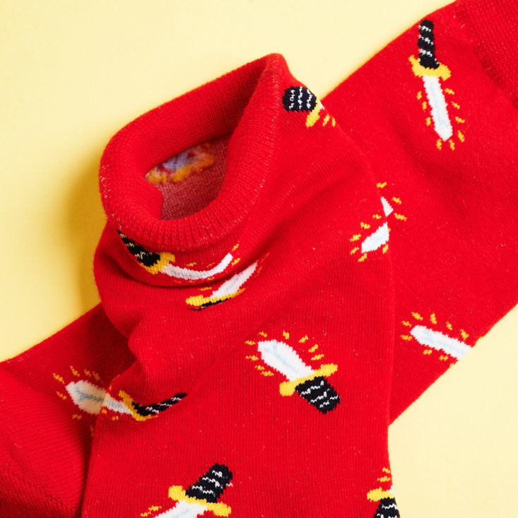 Quirky Crate sword socks