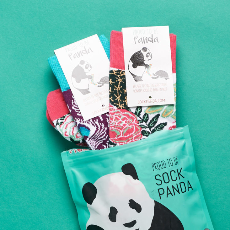 Sock Panda Women socks unboxing