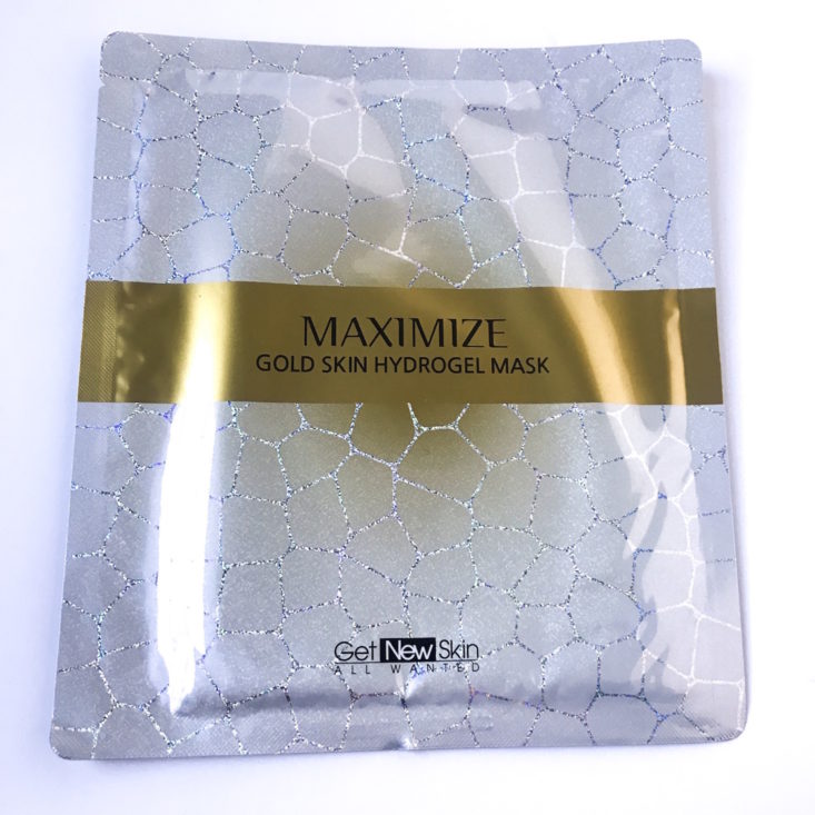 Sooni Mask October 2018 - Hydrogel Mask Top