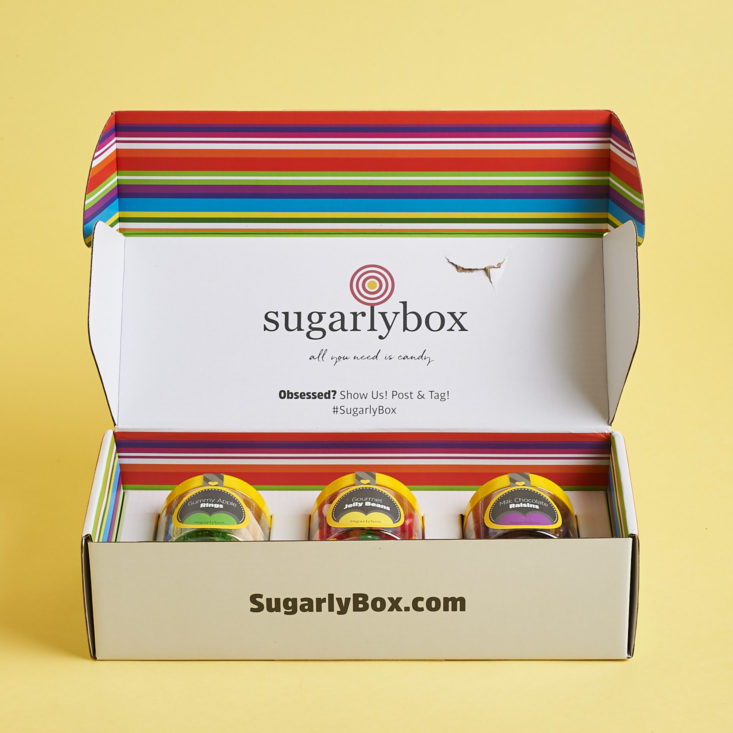 Sugarly December 2018 open box