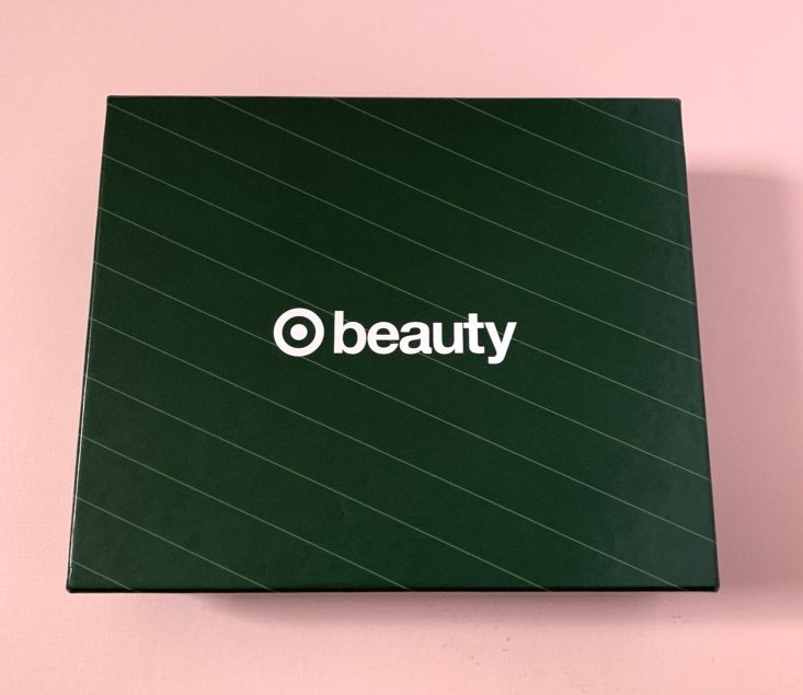 Target Men’s Beauty Box December 2018 - Box Closed Top