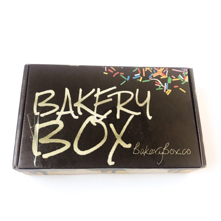The Bakery Box November 2018 Review - Box Closed Top