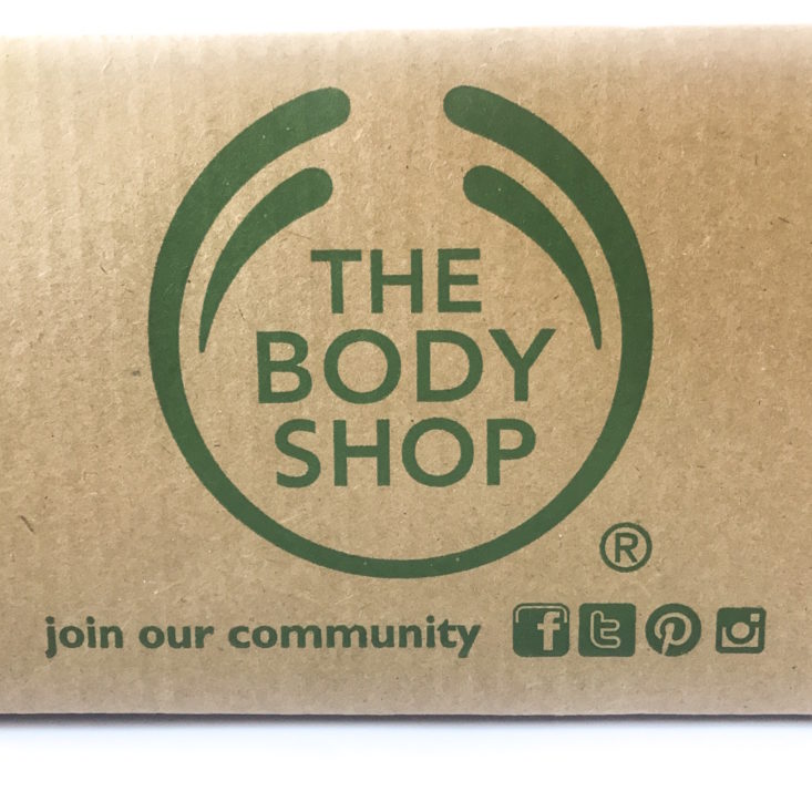 The Body Shop Black Friday Bag Review 2018 - Box Closed Top