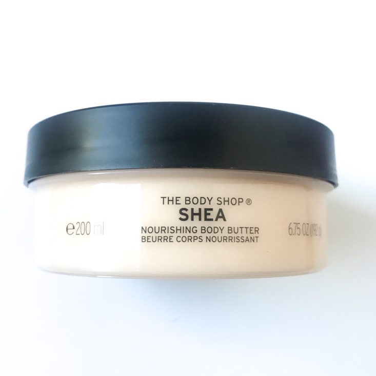The Body Shop Black Friday Bag Review 2018 - Shea Body Butter Side 1