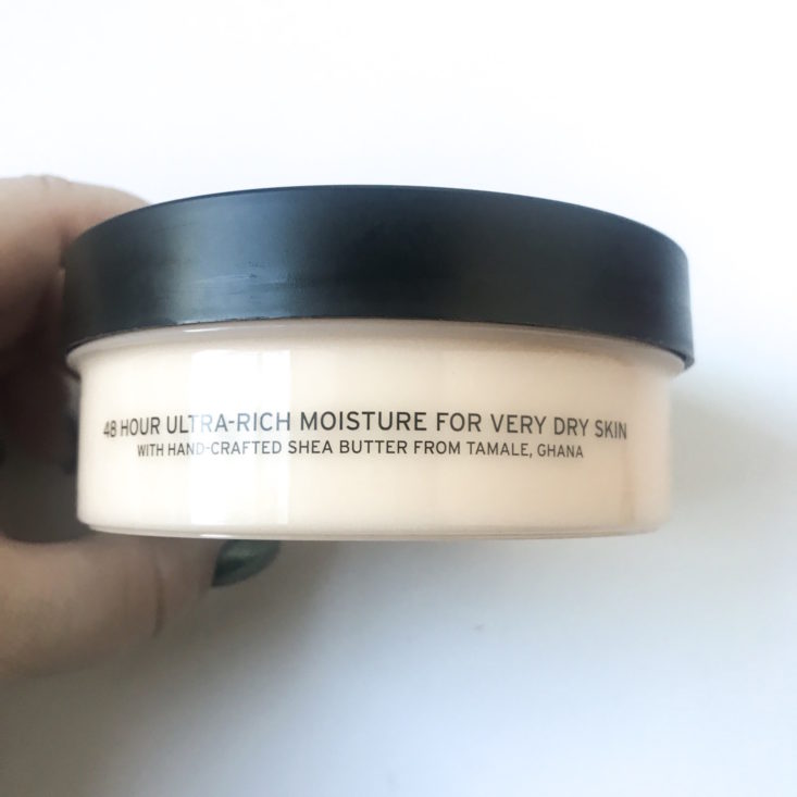 The Body Shop Black Friday Bag Review 2018 - Shea Body Butter Side 2