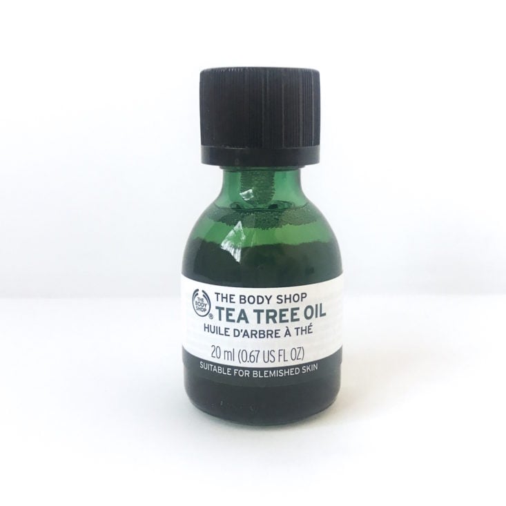 The Body Shop Black Friday Bag Review 2018 - Tea Tree Oil Front