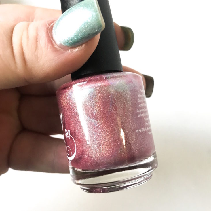 The Holo Hookup December 2018 “Transitioning Into The New Year” - Fancy Gloss in Turn Back Time, 15 mL Back