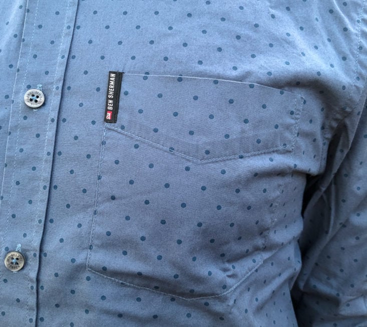 ben sherman shirt detail