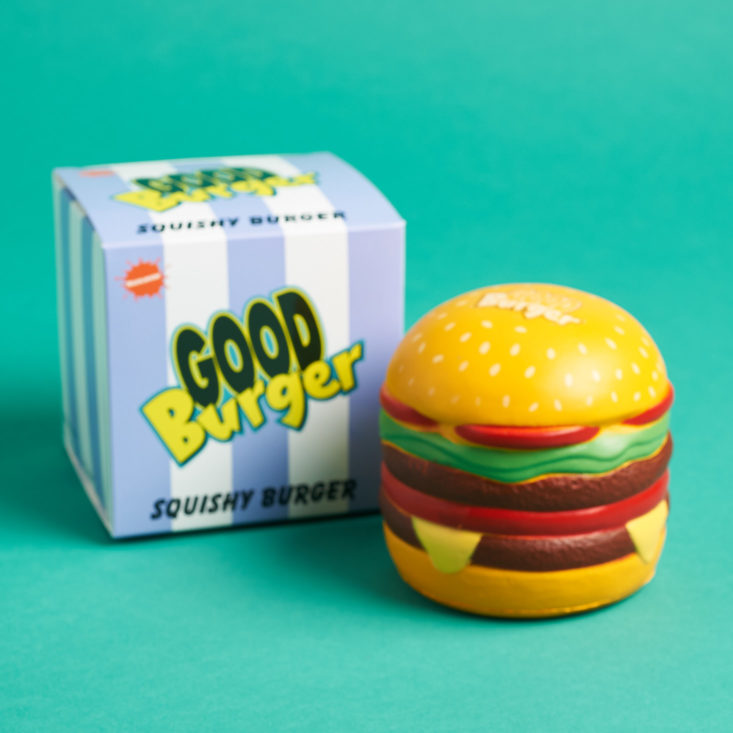 The Nick Box by Culturefly December 2018 - Good Burger Squishy With Box Front