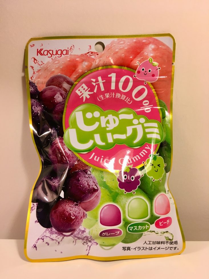 TokyoTreat Classic Review November 2018 - Kasugai Juicy Gummies Front